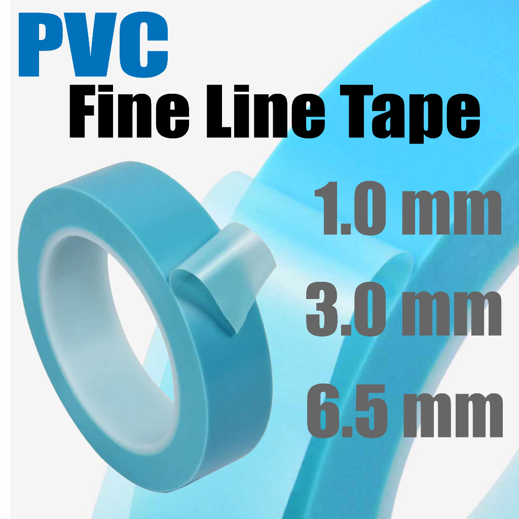 Fine Line Painter's Tape Heat Resistant Vinyl PVC Tape Shopee Philippines