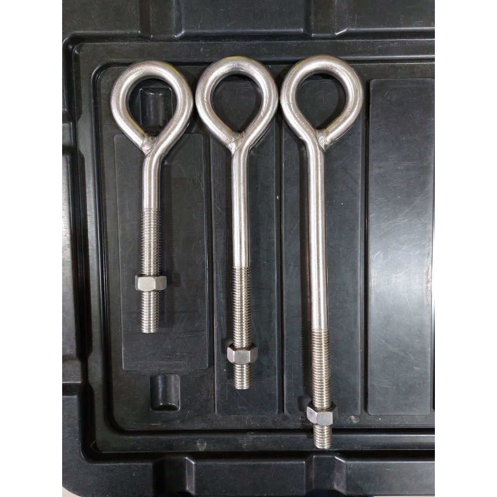 Stainless Eye bolt 5/8 Choose Size 6 , 8 Or 10 inch Shopee Philippines
