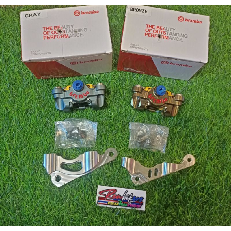 BREMBO DORAEMON CALIPER w/ BRACKET for WAVE and MIO Shopee Philippines