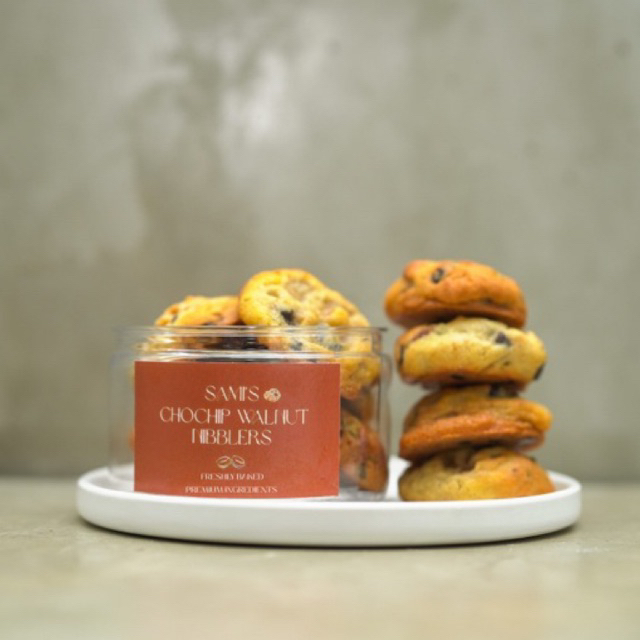 Chocolate Chip Walnut Cookie Nibblers Shopee Philippines