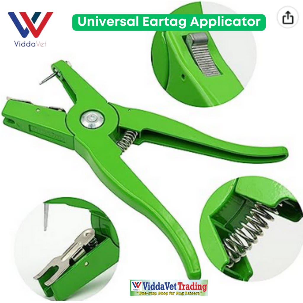 Viddavet ear tagger for pig ear tagger for goat ear tag pliers for pig ...