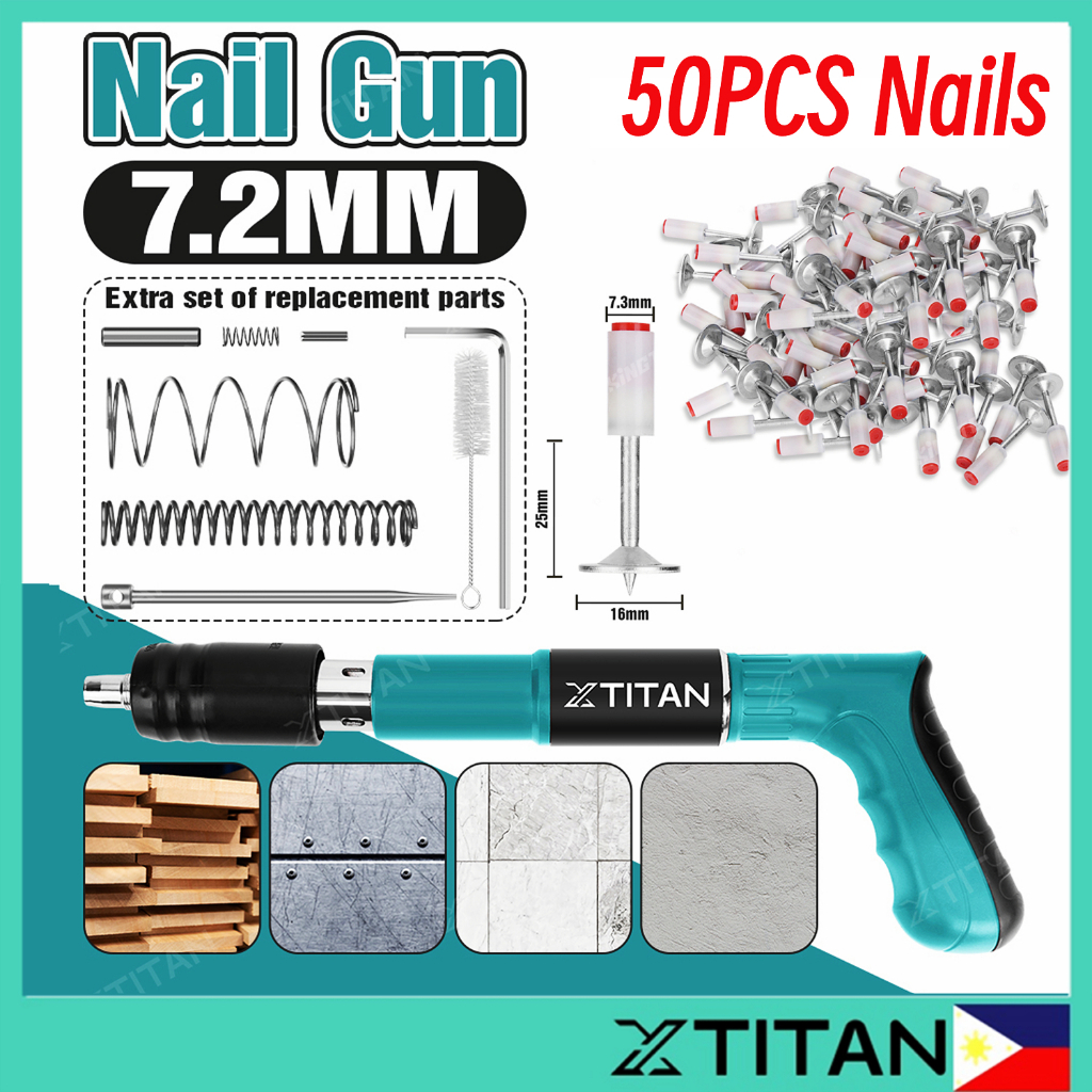 XTITAN Mini Manual Steel Nails Gun Tufting Gun Nail Gun Steel Rivet Gun