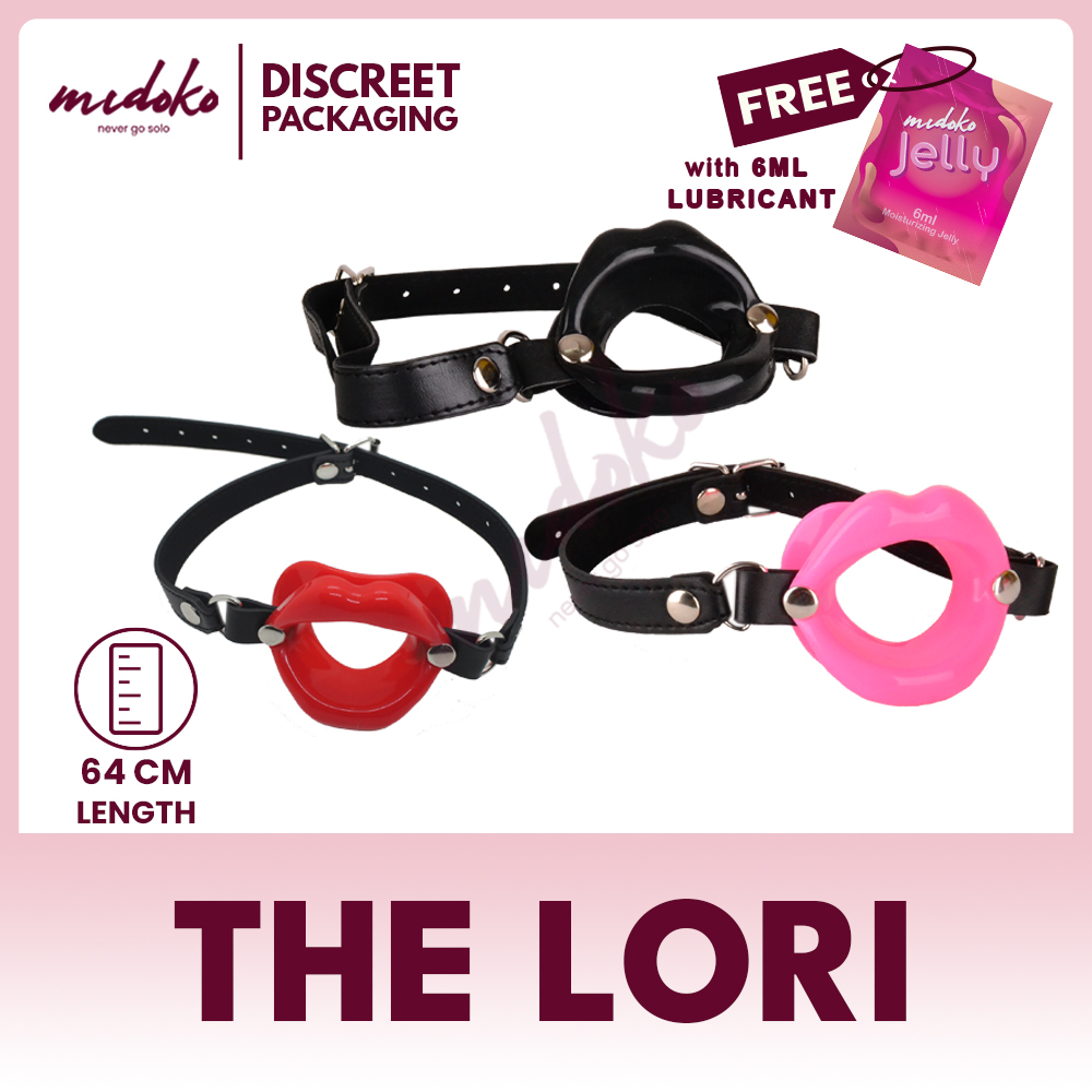 Midoko Open Lips Mouth Gag BDSM Tool Bondage Set Adult Sex Toys for Men and  Women | Shopee Philippines