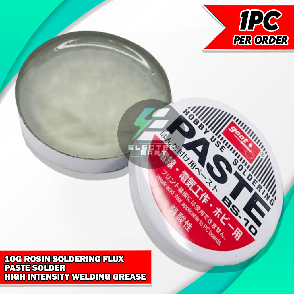 (Original) 10g Rosin Soldering Flux Paste Solder High Intensity Welding ...
