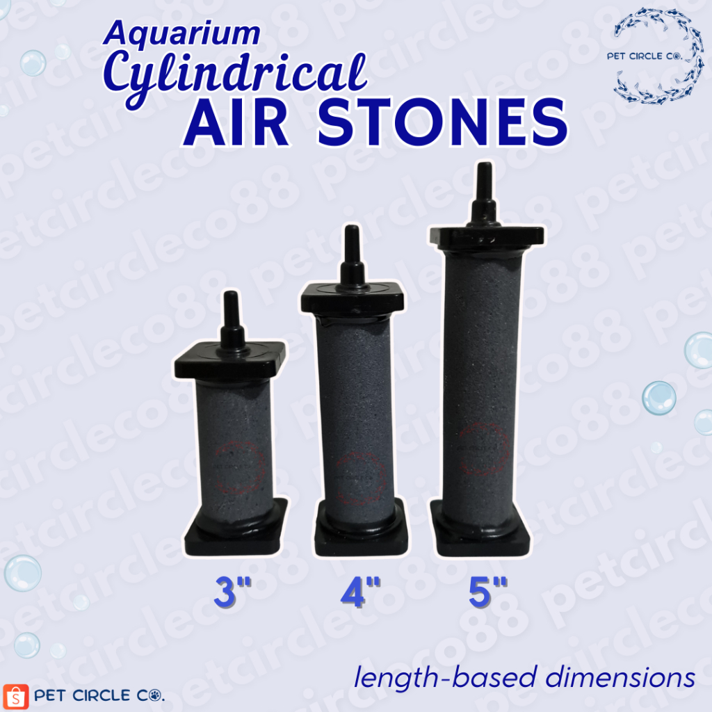 Aquarium Cylinder Air Stone for Air Pump Bubble Airstone | Shopee ...