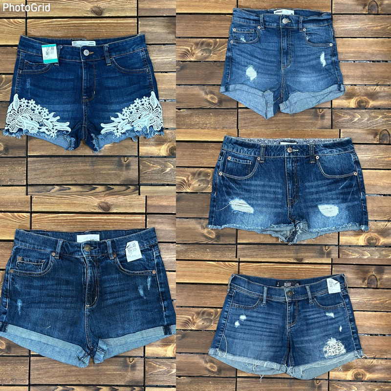 Thrift Denim Sexy Shorts/US Preloved Denim Shorts | Shopee Philippines