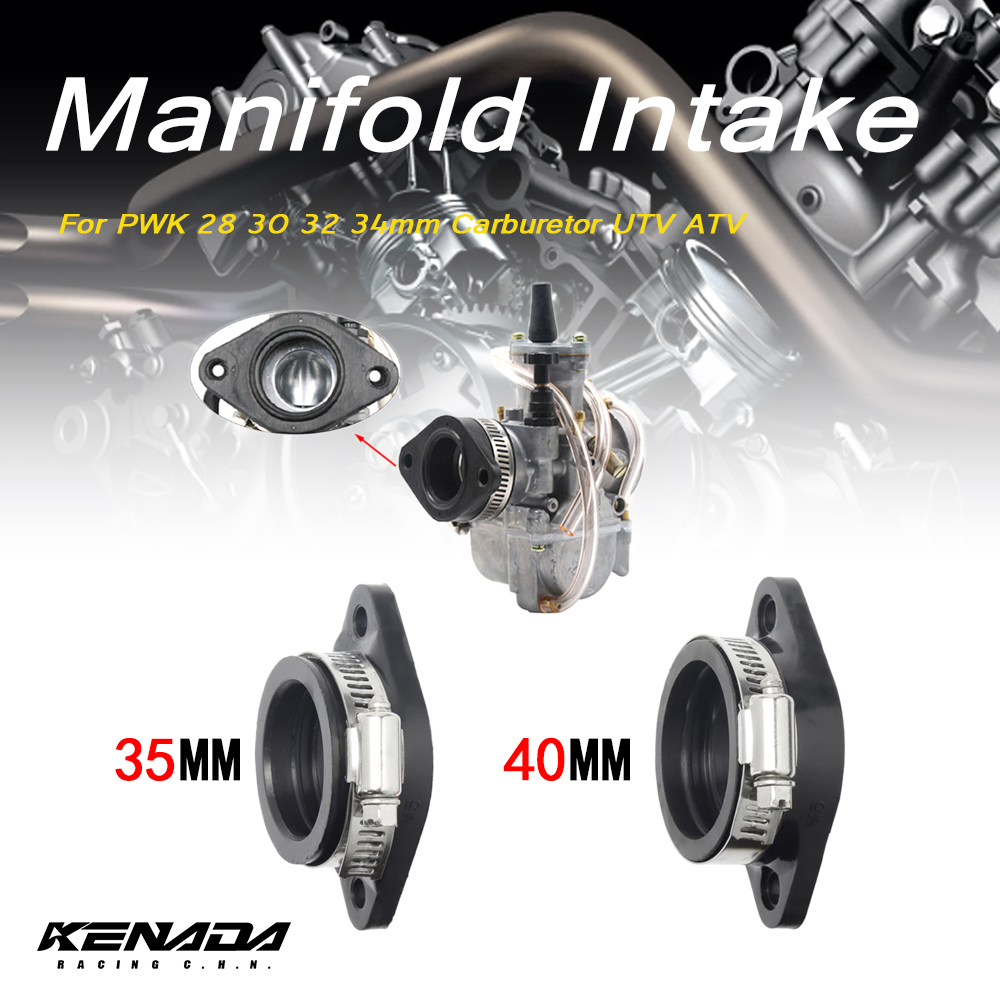 Universal Carb Intake Adapter Boot Flange For PWK 28 30 32 34mm Carburetor UTV ATV Shopee