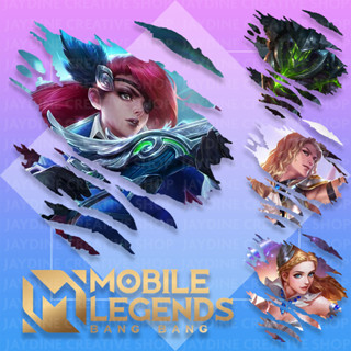 Mobile legends bang bang Sticker for Sale by melapowe