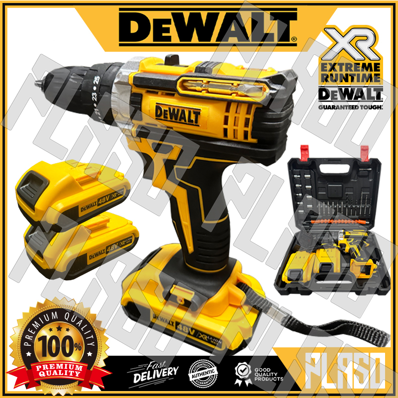 DeWALT Electric Drill with Toolbox Screw Kit for Tighten the Screws and