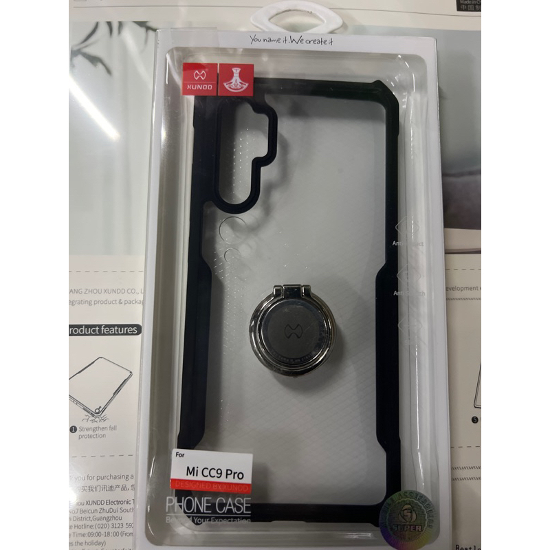 AICEK Custodia In Silicone Nero Per Xiaomi Mi Note 10 / CC9 Pro – Cover Sottile Antiurto, Design A Rete Interna Per Dissipazione Calore - 4
