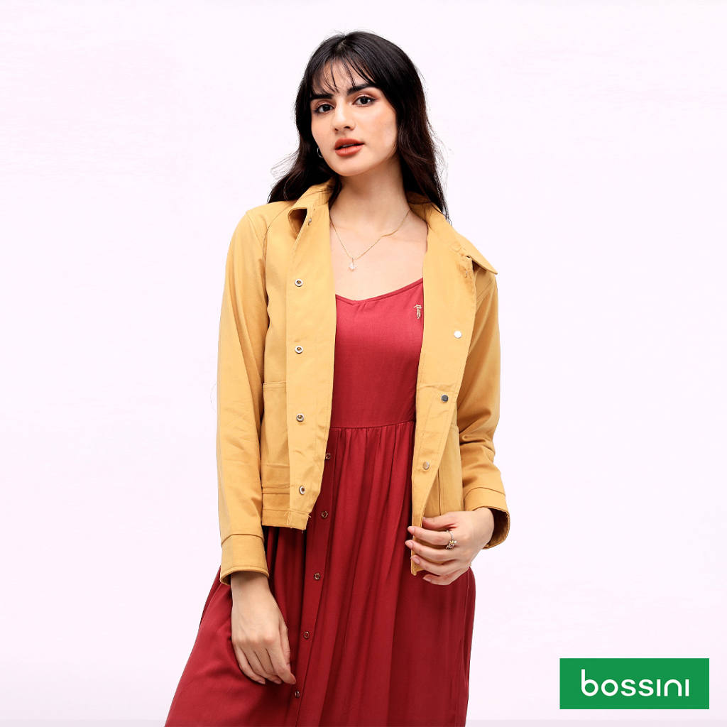 Bossini Ladies Woven Jacket OGT100071 Shopee Philippines