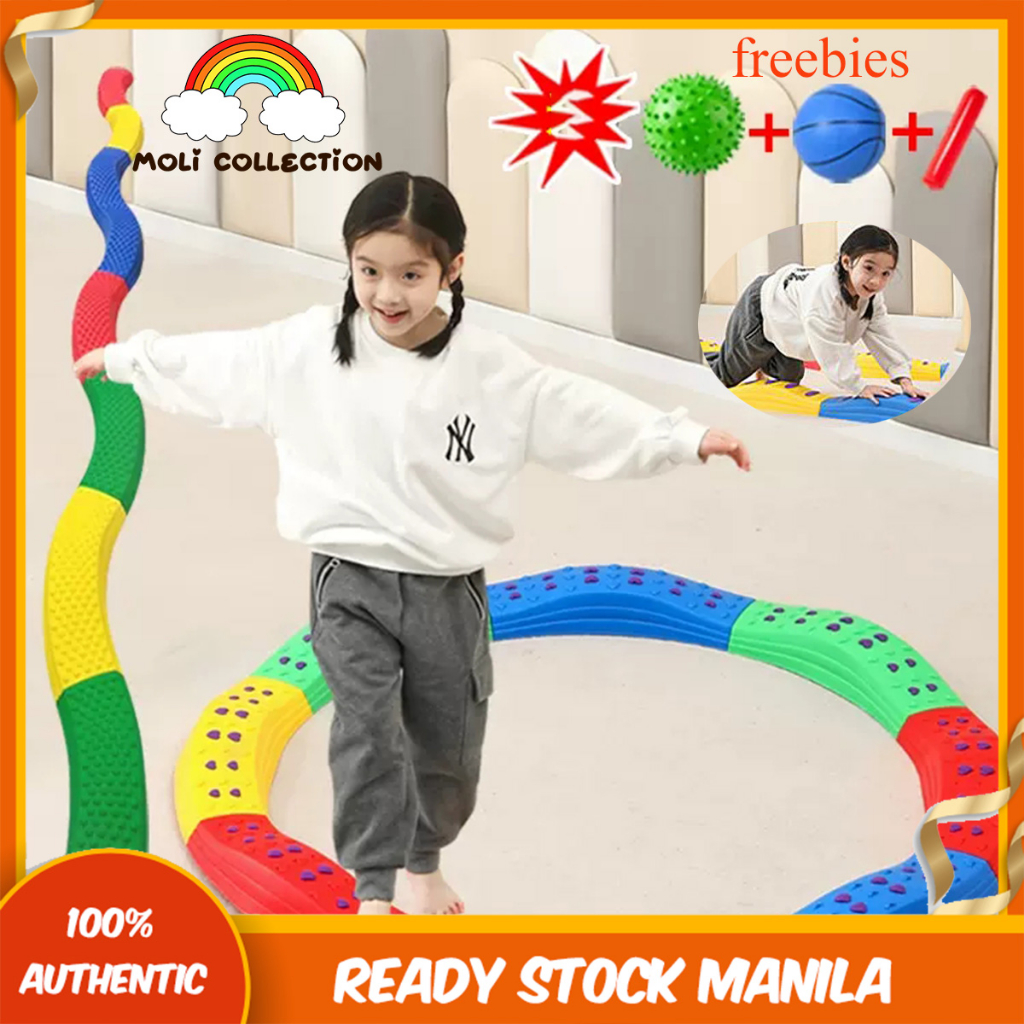 Balance Beam Gymnastics Obstacle Toys Course for Kids Interlocking ...