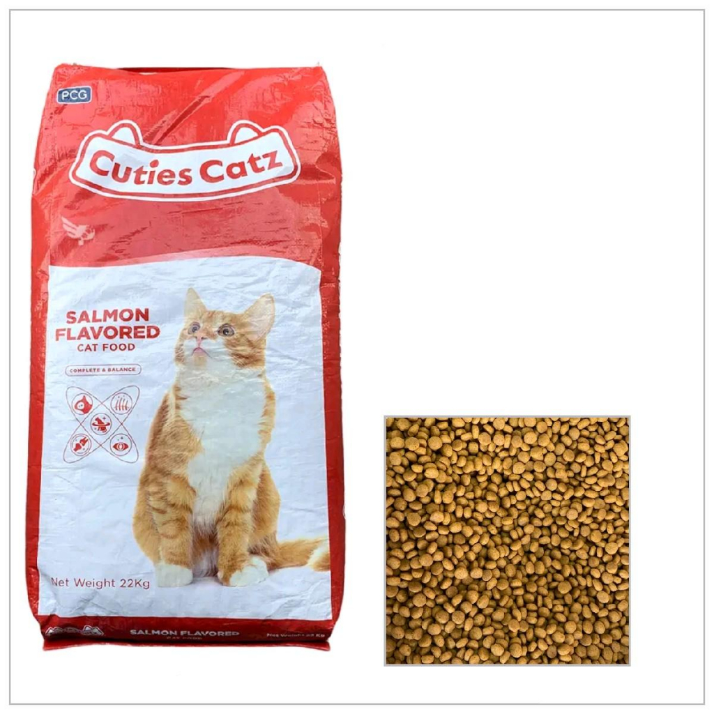 CUTIES CATZ SALMON PER SACK (22KG) | Shopee Philippines