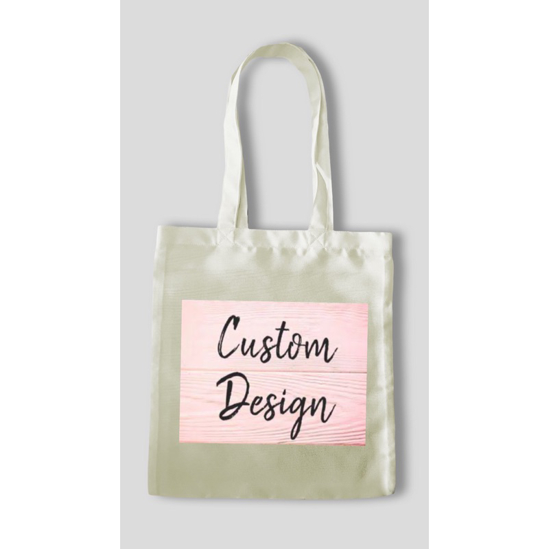 Tote Bag Custom Design | Shopee Philippines
