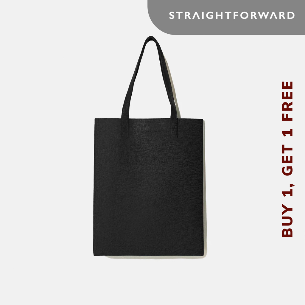 Straightforward DVL Portrait Tote Bag (Pebble Texture) | Shopee Philippines