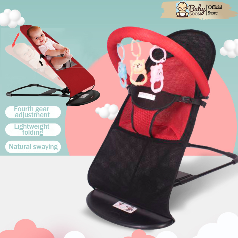 Breathable Mesh Anti Slip New Born Baby Sleeping Rocking Chair Cradle ...