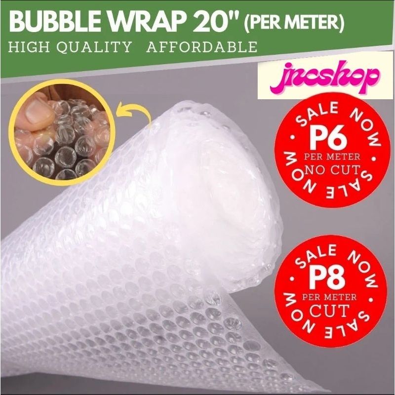 bubble wrap 20 inch by 1 meter 2 ply | Shopee Philippines