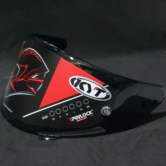 KYT NFR lens Visor Lens Dark Smoke Lens FIt for KYT NFR KYT Helmet