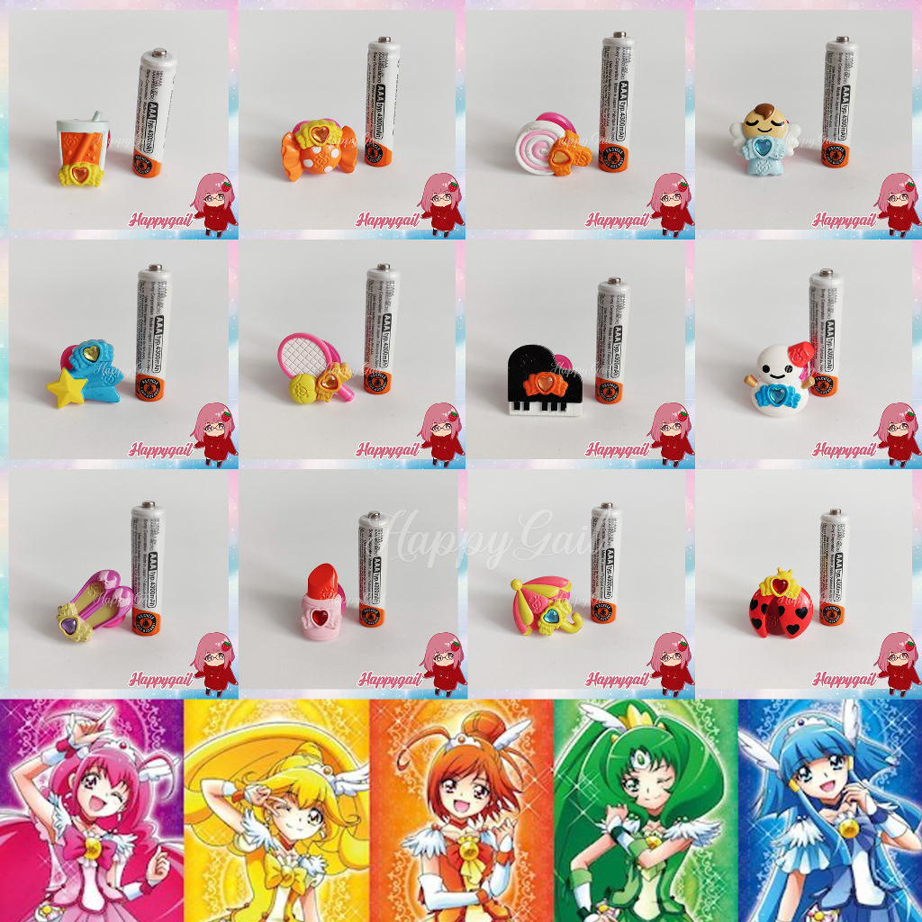 Y23e_012 Glitter Force Precure Glitter Charms Toy GROUP 2 Shopee