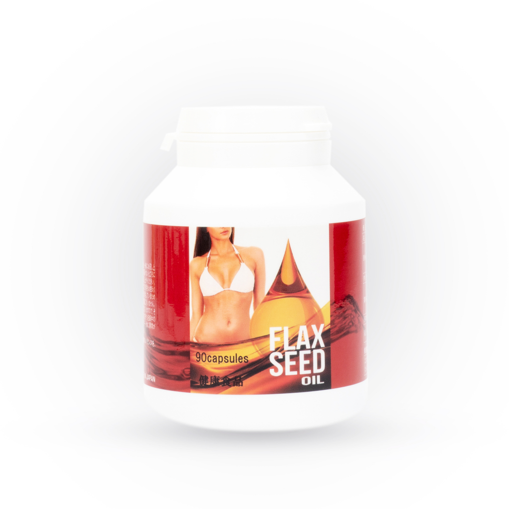 Flaxseed Oil, 90 capsules, Blood Pressure Control, Weight loss, 100