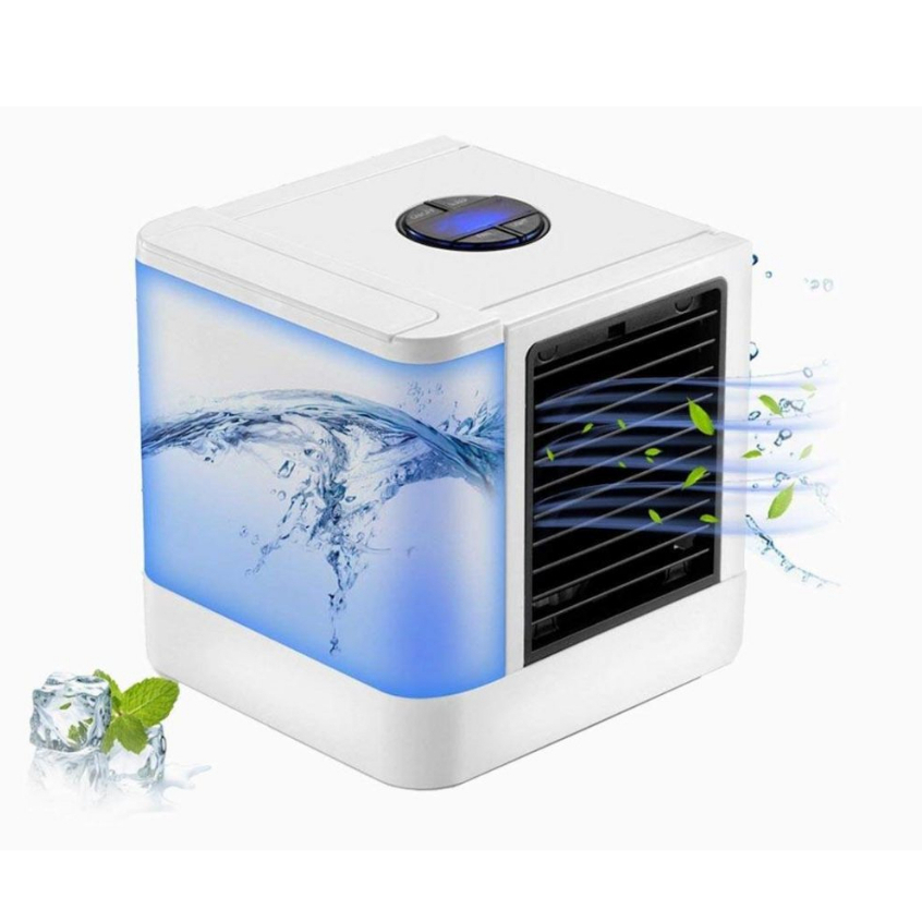 Easy Home 3in1 Mini Air Cooler with LED Lights 275ml Water Tank with 7