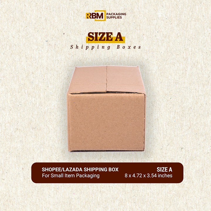 Shopee Shipping Boxes (SMALL) | Corrugated Box | Size A | Shopee ...