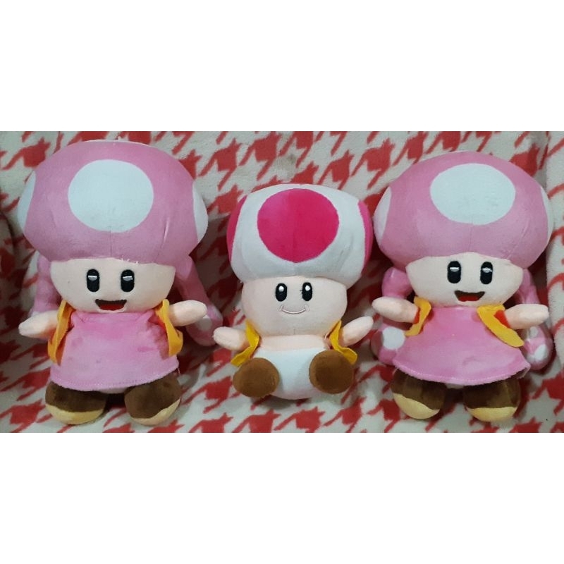 Plush Toad Toadette, Mario Toadette Plush