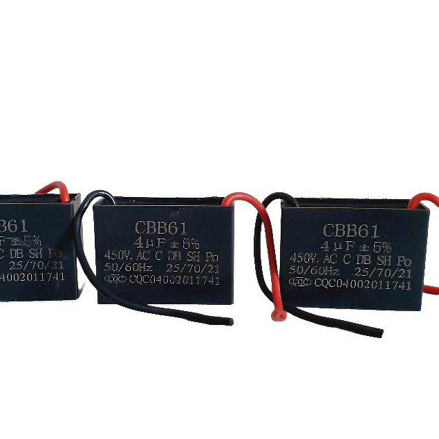 Cbb61 4UF 250V 2 Wires Electrical Fan Capacitor Shopee Philippines