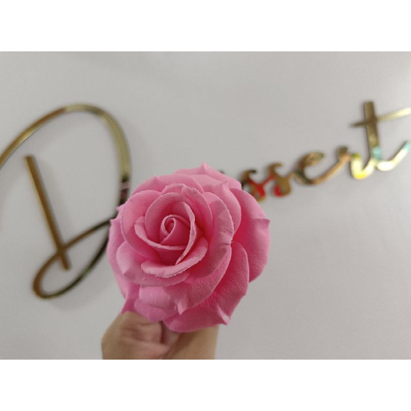 pink hybrid tea rose edible flower | Shopee Philippines