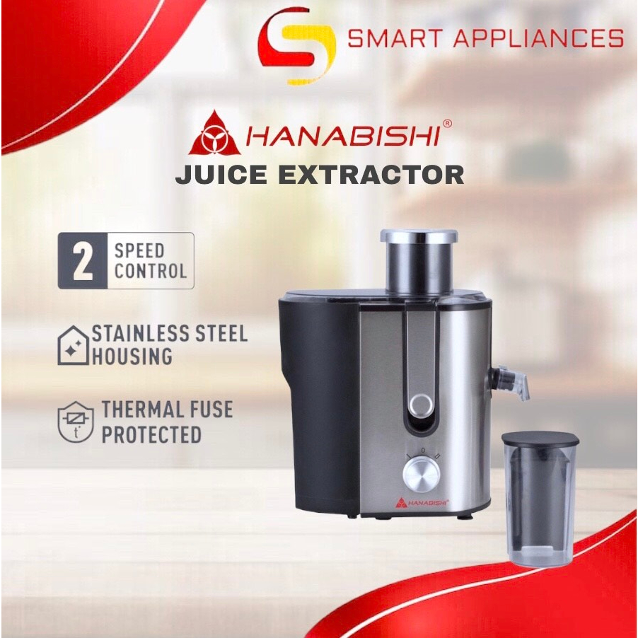 HANABISHI JUICE EXTRACTOR HPJ500SS Stainless Steel Shopee Philippines