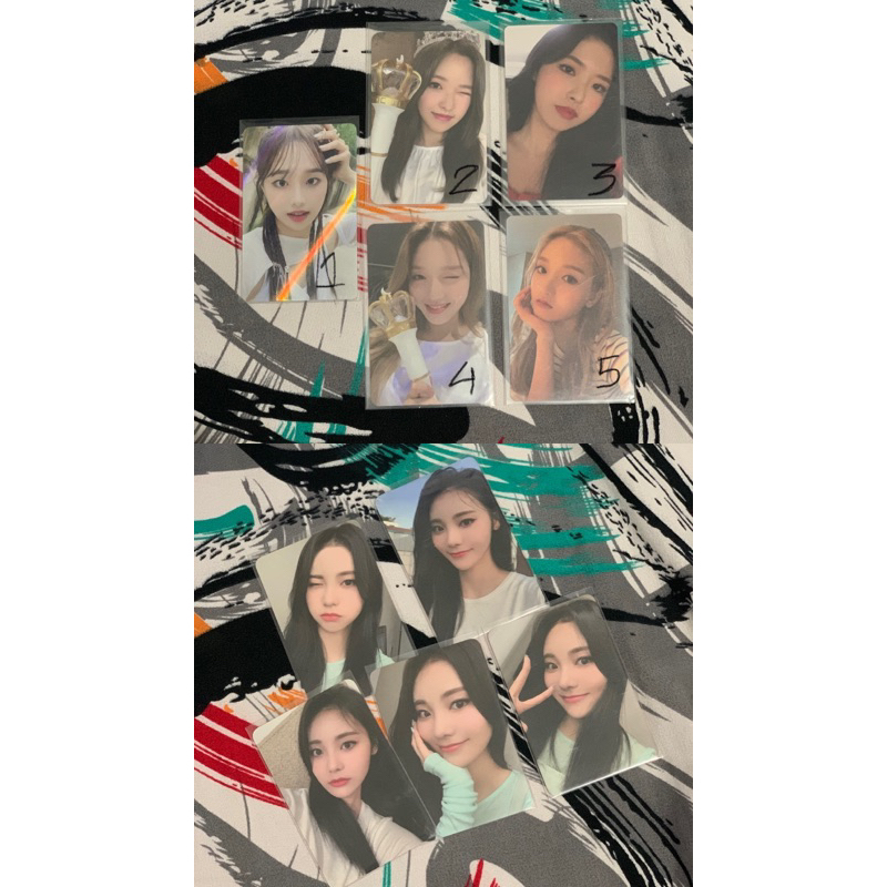 [official] Assorted Loona Odd Eye Circle Photocards Jinsoul Chuu Gowon