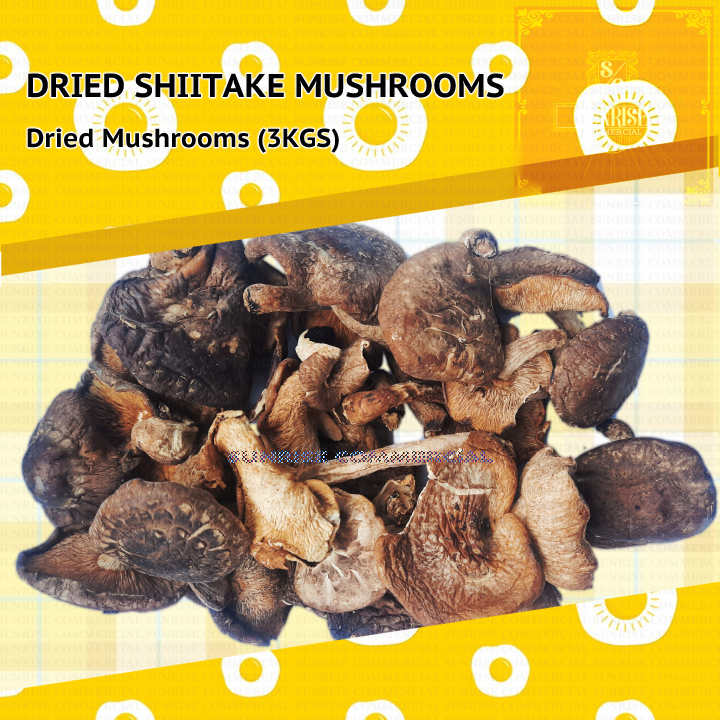 Dried Shiitake Mushrooms 3kgs(500pesos/kg) Shopee Philippines