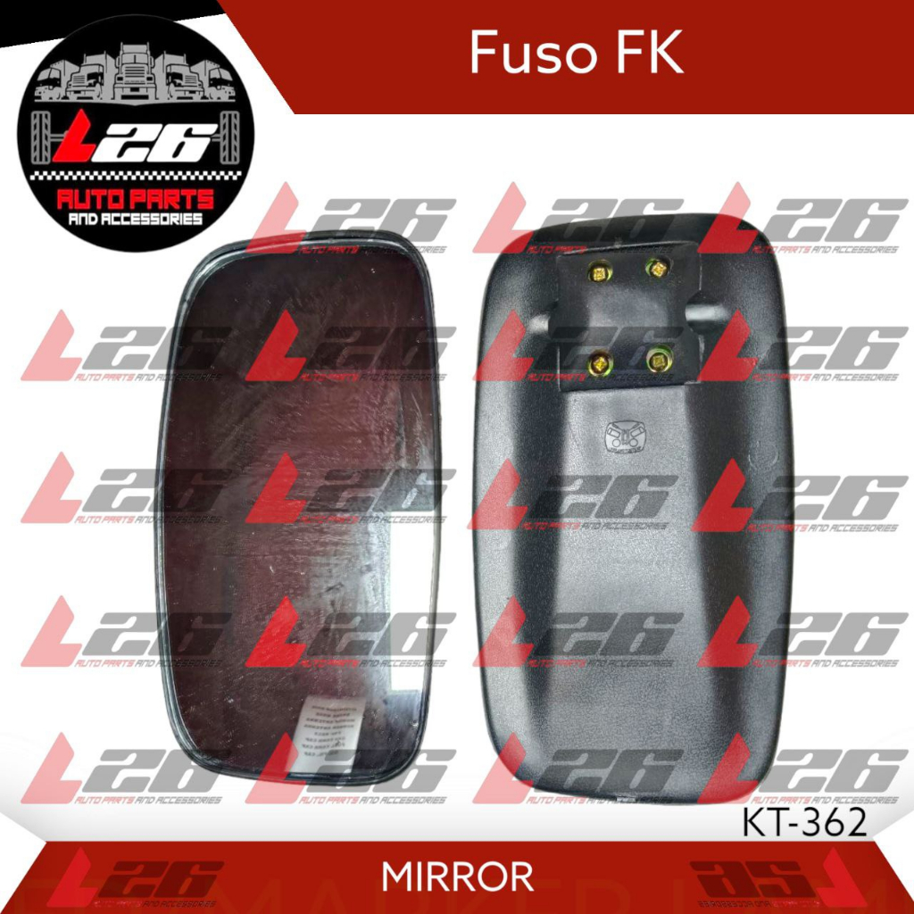 KT-362 2PCS/SET Fuso FK Side Mirror Assembly/Auto Mirror | Shopee ...