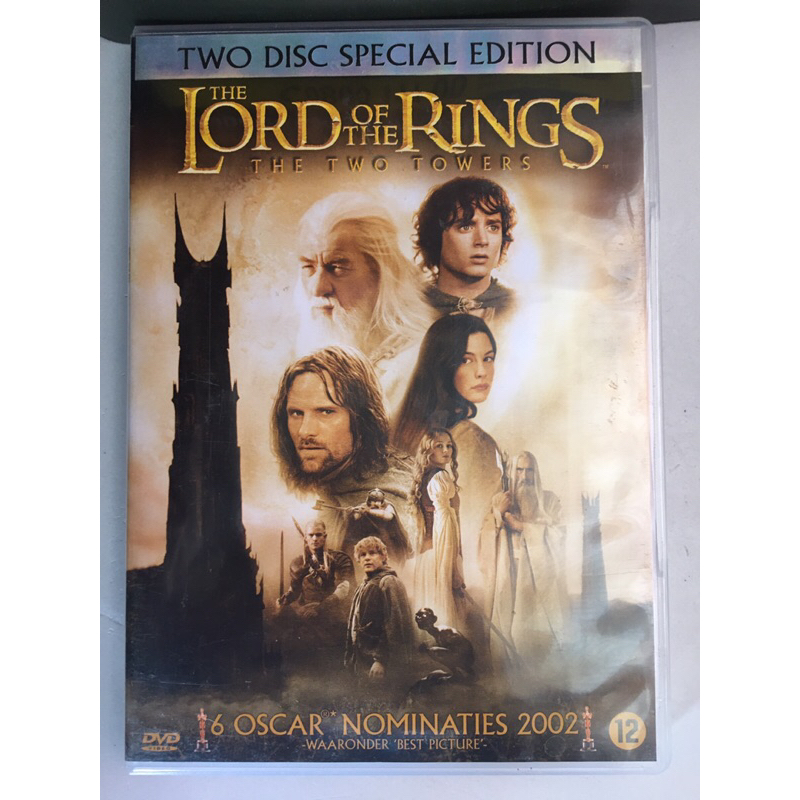 Lord Of The Rings. The Two Towers DVD 2 Disc Special Edition | Shopee ...