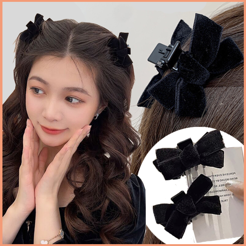 Bowknot Hair Claw Clip Female Summer French Simple Hair Clip Hair