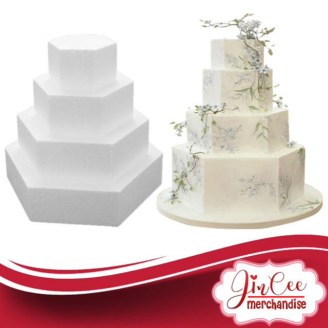 Dummy Cake (Styrofoam Hexagon) up to 20” width Shopee Philippines