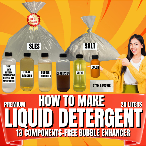 PREMIUM LIQUID DETERGENT KIT20 LITERS YIELD Shopee Philippines