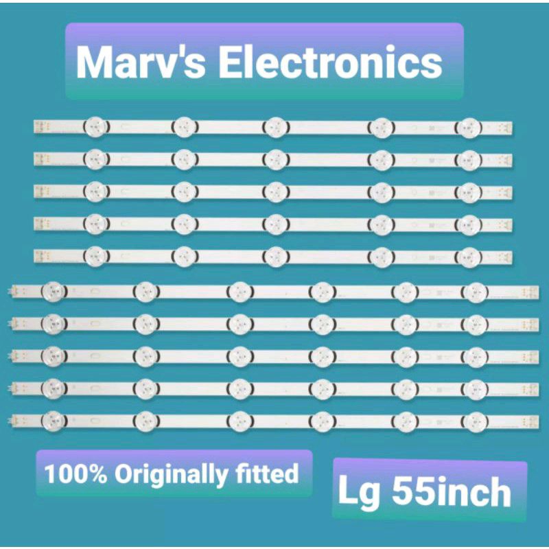 Backlight Set 55inch LG 55LB6310-TC Brandnew Genuine plug and play ...