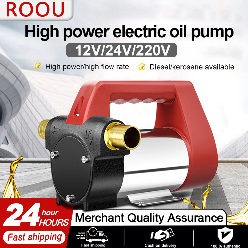 Diesel Pump Oil Transfer Pump 12v/24v/220v Universal Electric Oil Pump