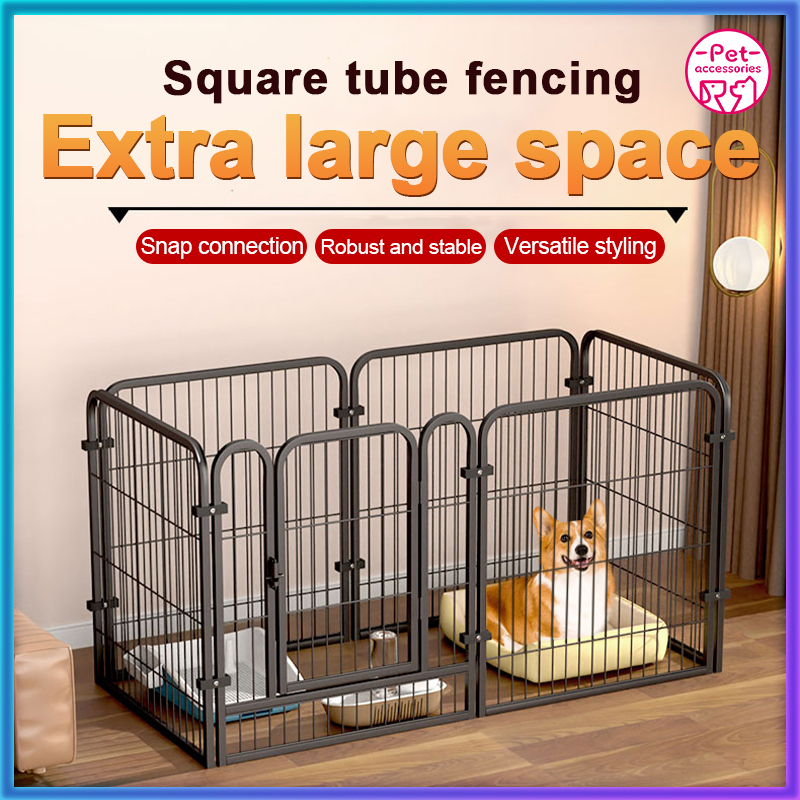 Dog fence Pet Playpen 120*60*60 DIY Pen Fence Dog Cage | Shopee Philippines