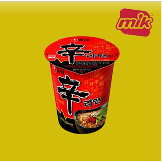 Nongshim Shin Ramyun Korean Cup Noodles 68g (Pack of 3)