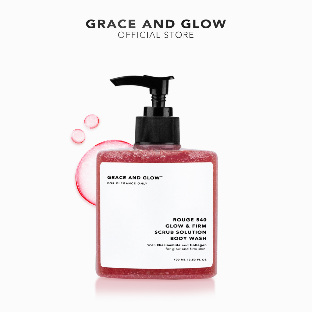 Grace And Glow Rouge Scrub Solution Body Wash Body Care Solution