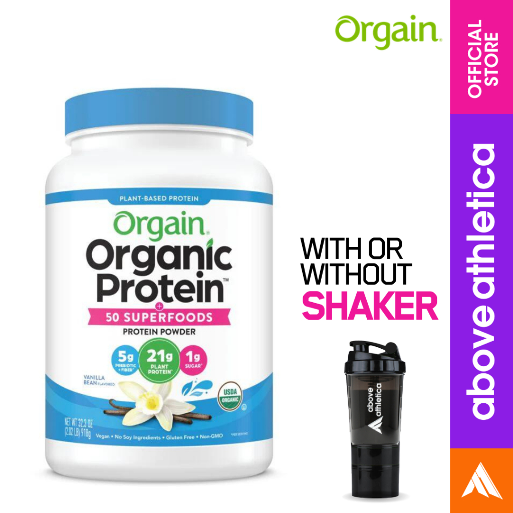 Orgain Organic Plant Protein Superfoods Powder 2lbs Probiotics Vegan