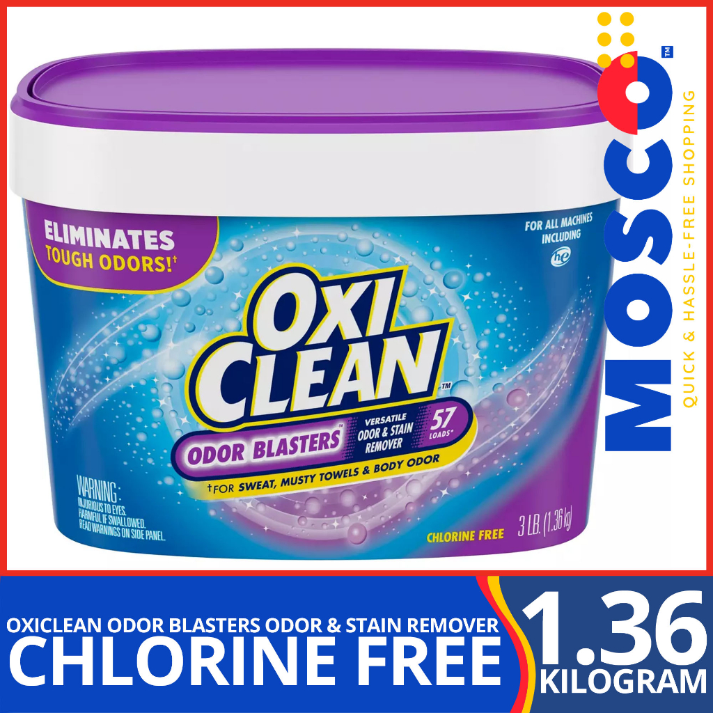 OxiClean Odor Blasters Versatile Odor & Stain Remover Cholrine Free
