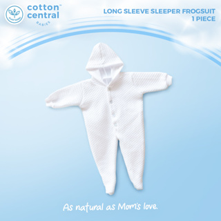 Cotton Central™ Premium Long Sleeves Sleeper Pure Cotton Body Frog