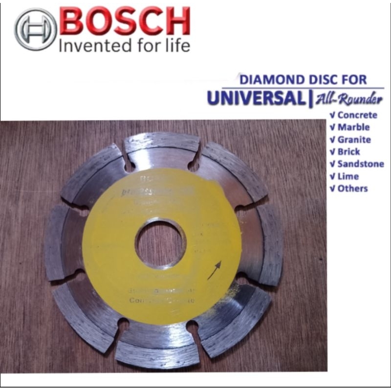 BOSCH DIAMOND CUTTER 4