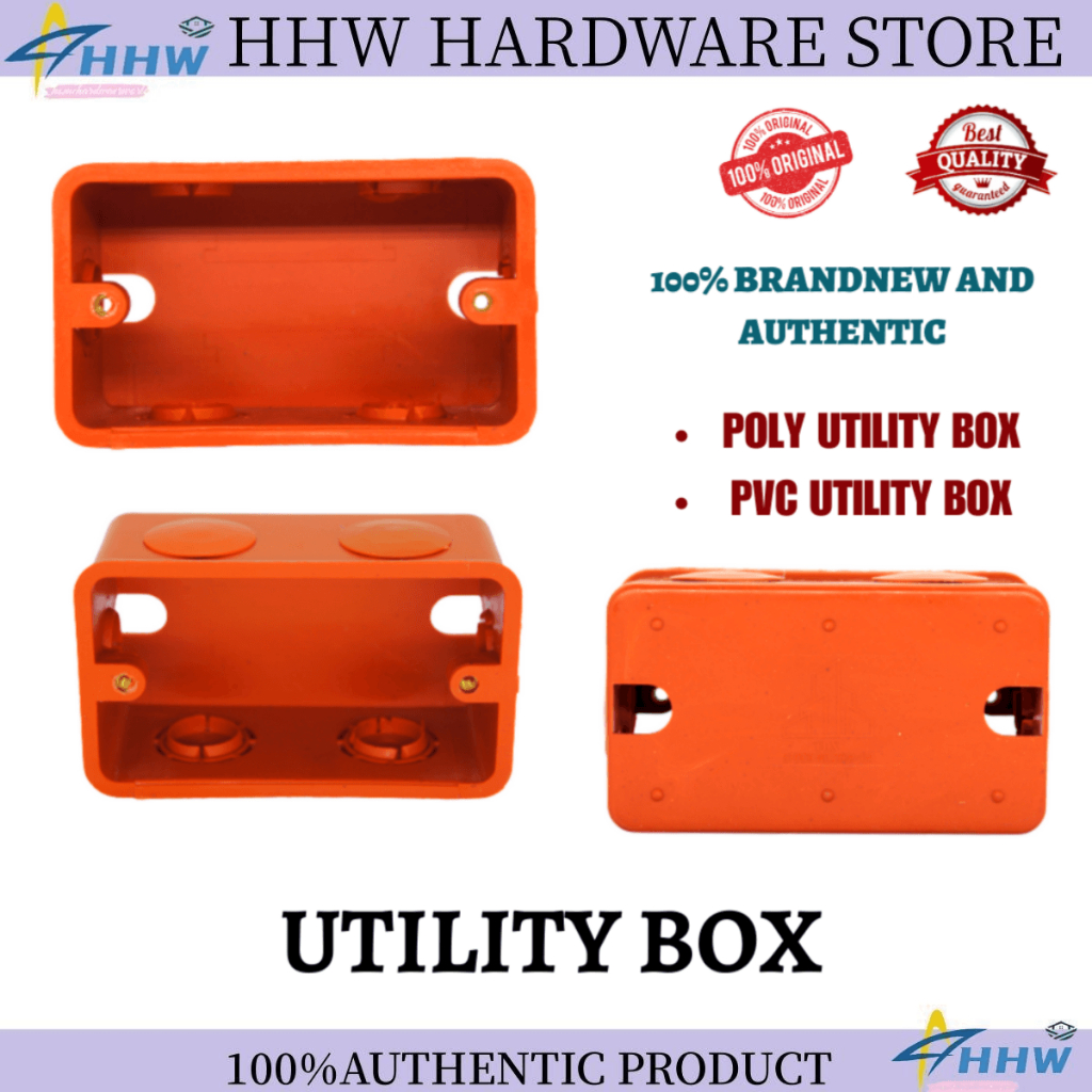 POLY UTILITY BOX / PVC UTILITY BOX | Shopee Philippines