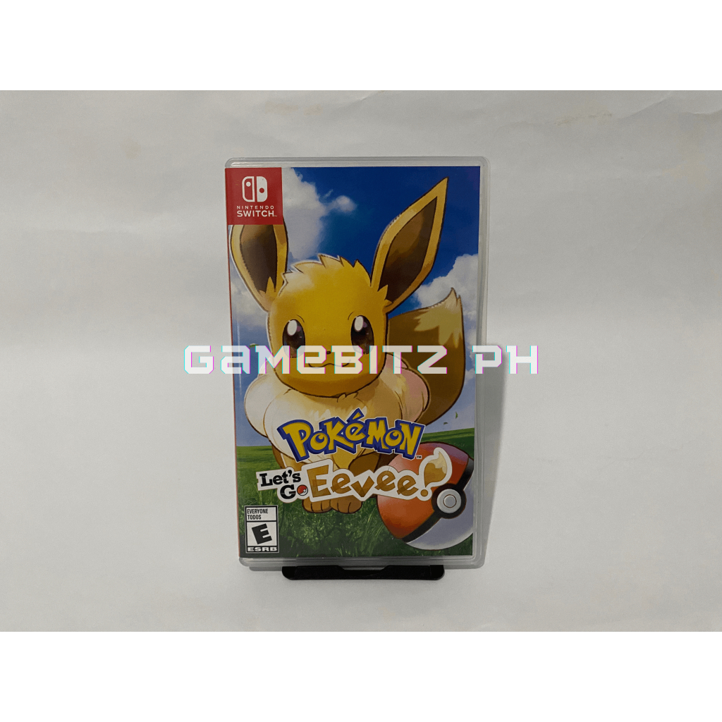 Pokemon Let's go Eevee Switch Lite Oled Game Shopee Philippines