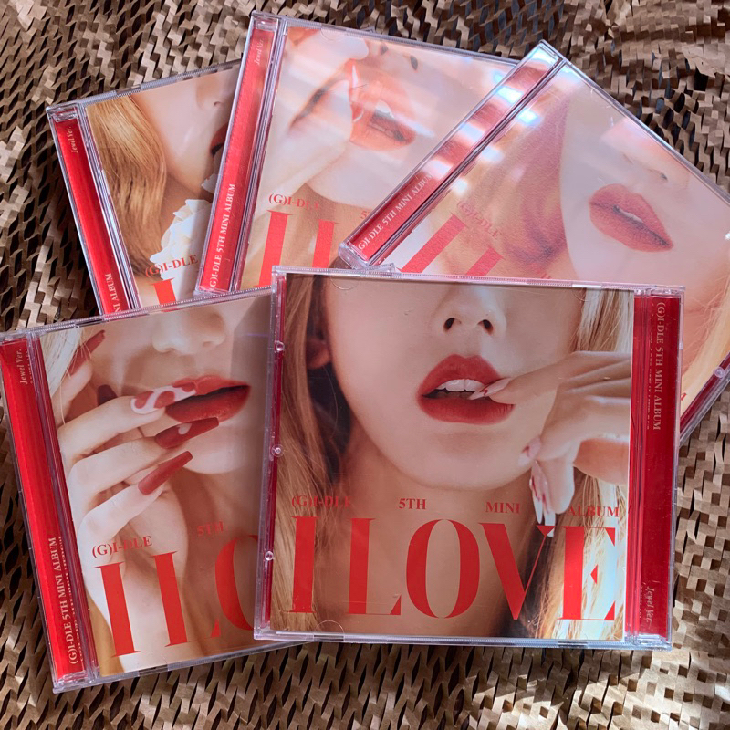 GIDLE I Love Album Jewel Case Album (UNSEALED) Shopee Philippines