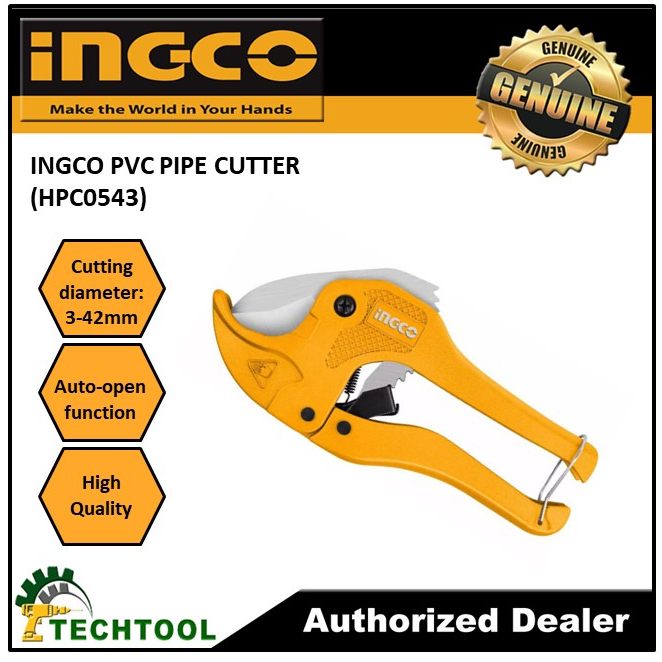 INGCO PVC PIPE CUTTER 3-42mm (HPC0543) | Shopee Philippines